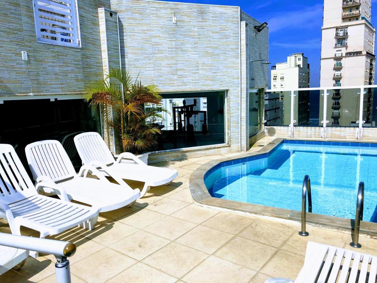Flat Em Gonzaga Aparthotel Santos  Exterior photo